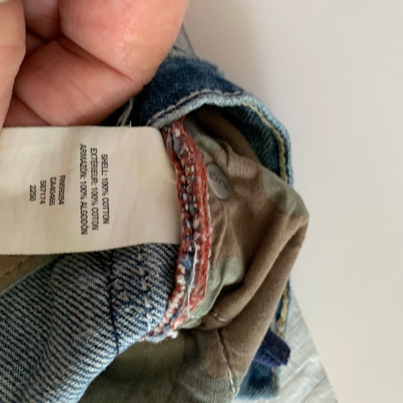 Faded blue jeans Vintage Straight Size 5. Faded black Buzz Cuts size 5. - Picture 9 of 15